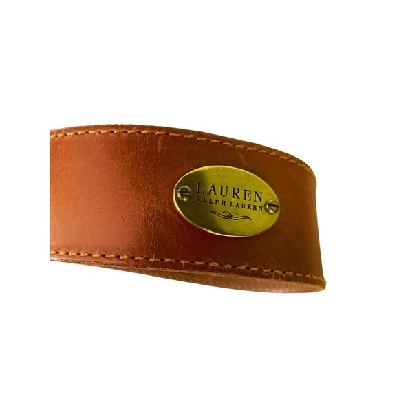 Lauren Ralph Lauren Accessories - Lauren Ralph Lauren Brown Genuine Leather Belt Size L